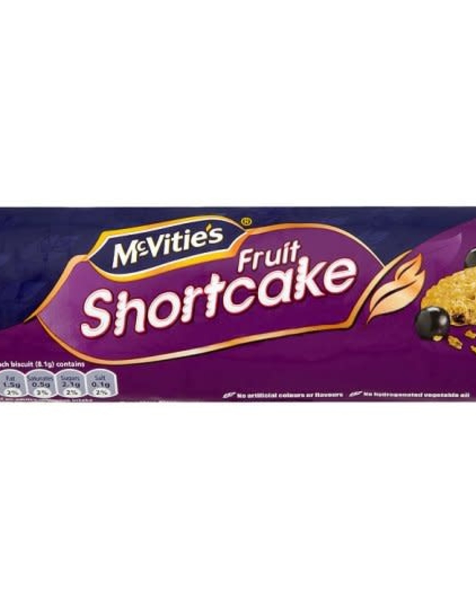 Mcvities Mcvities Fruit Shortcake 200g Made In England 0570
