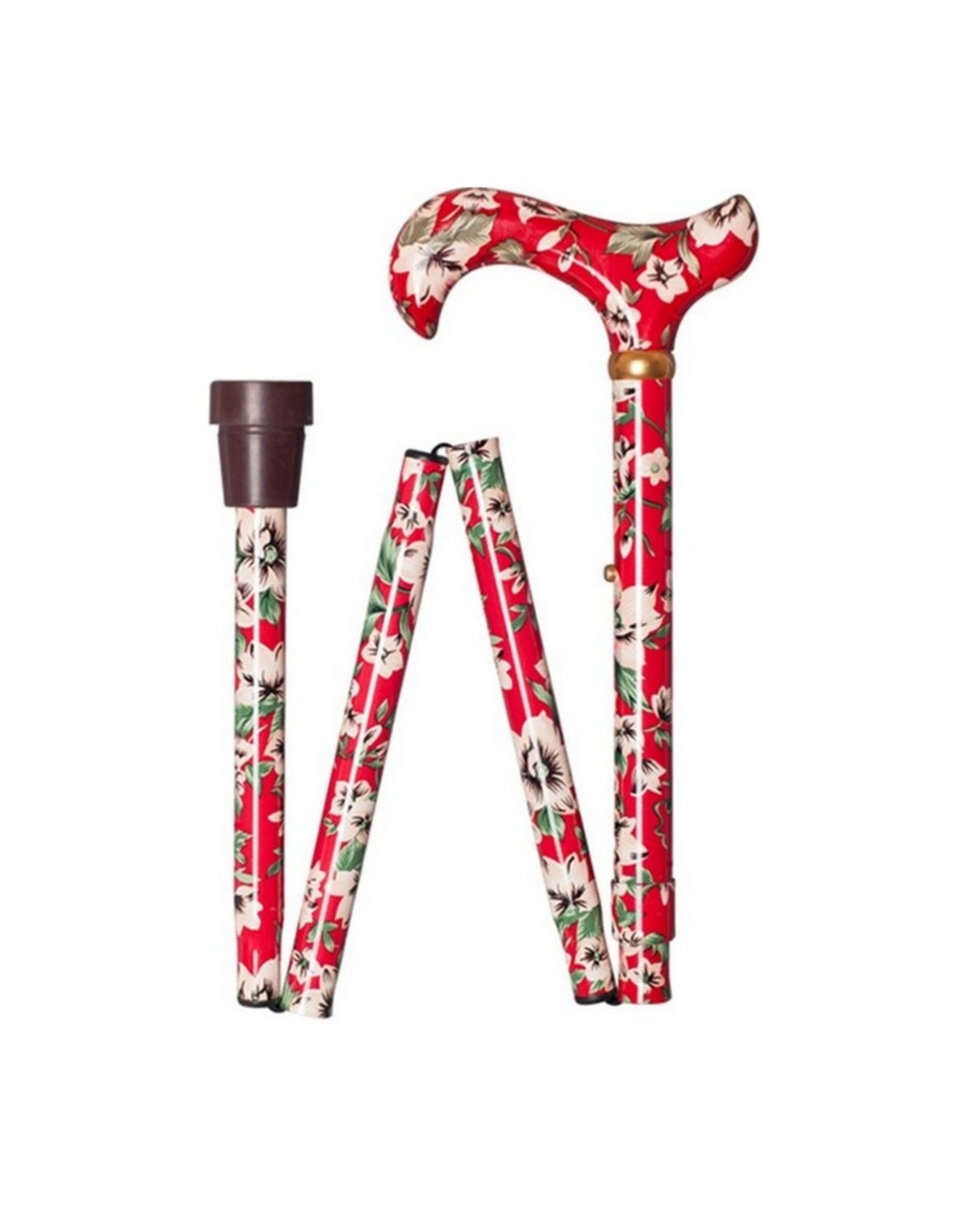 Ninee Wandelstok Passievrucht Rood Opvouwbaar