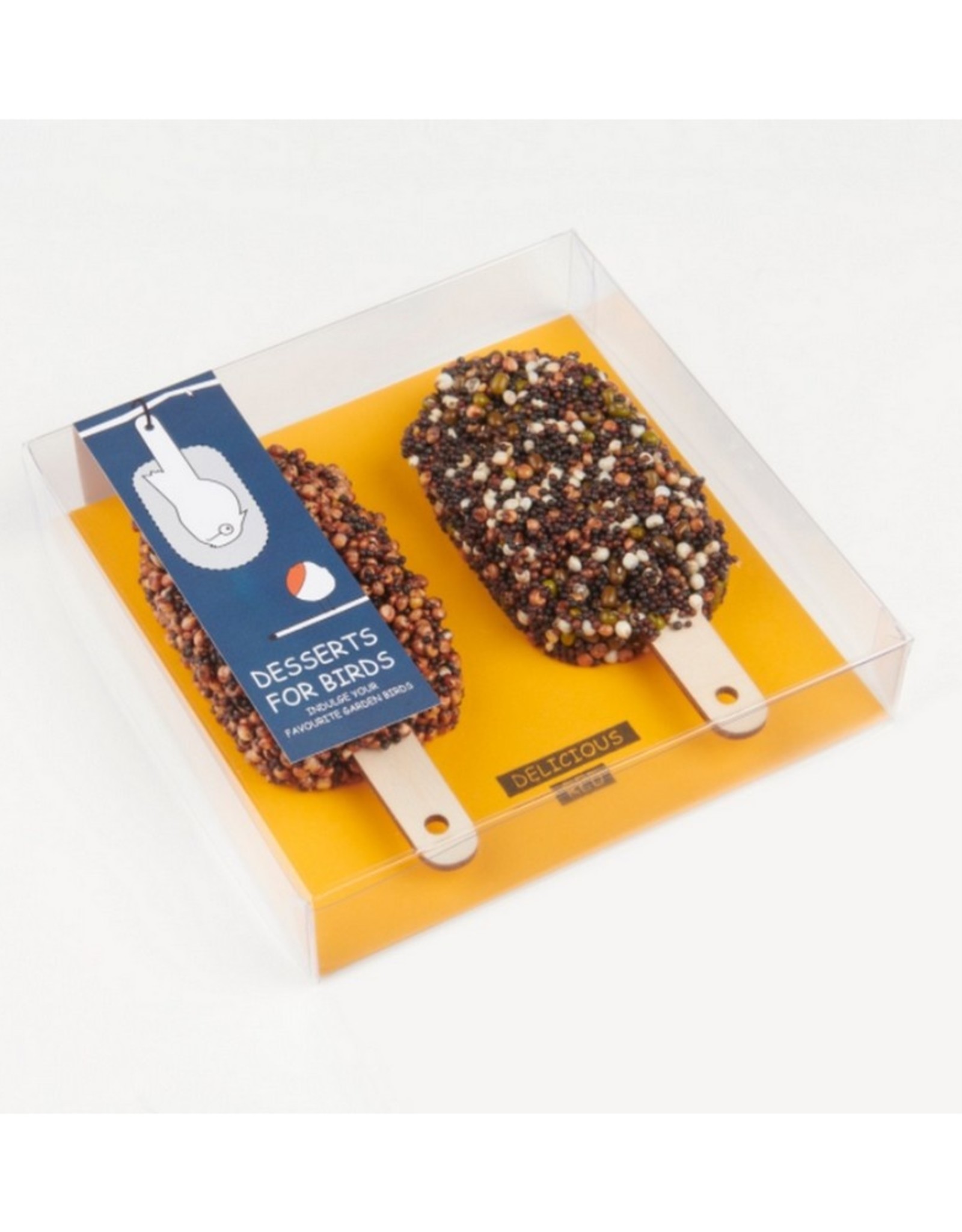 Studio Carmela Bogman Desserts for Birds Delicious Red