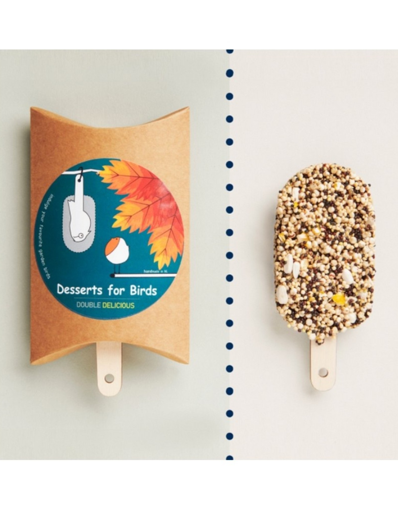 Studio Carmela Bogman Desserts for Birds Double Delicious