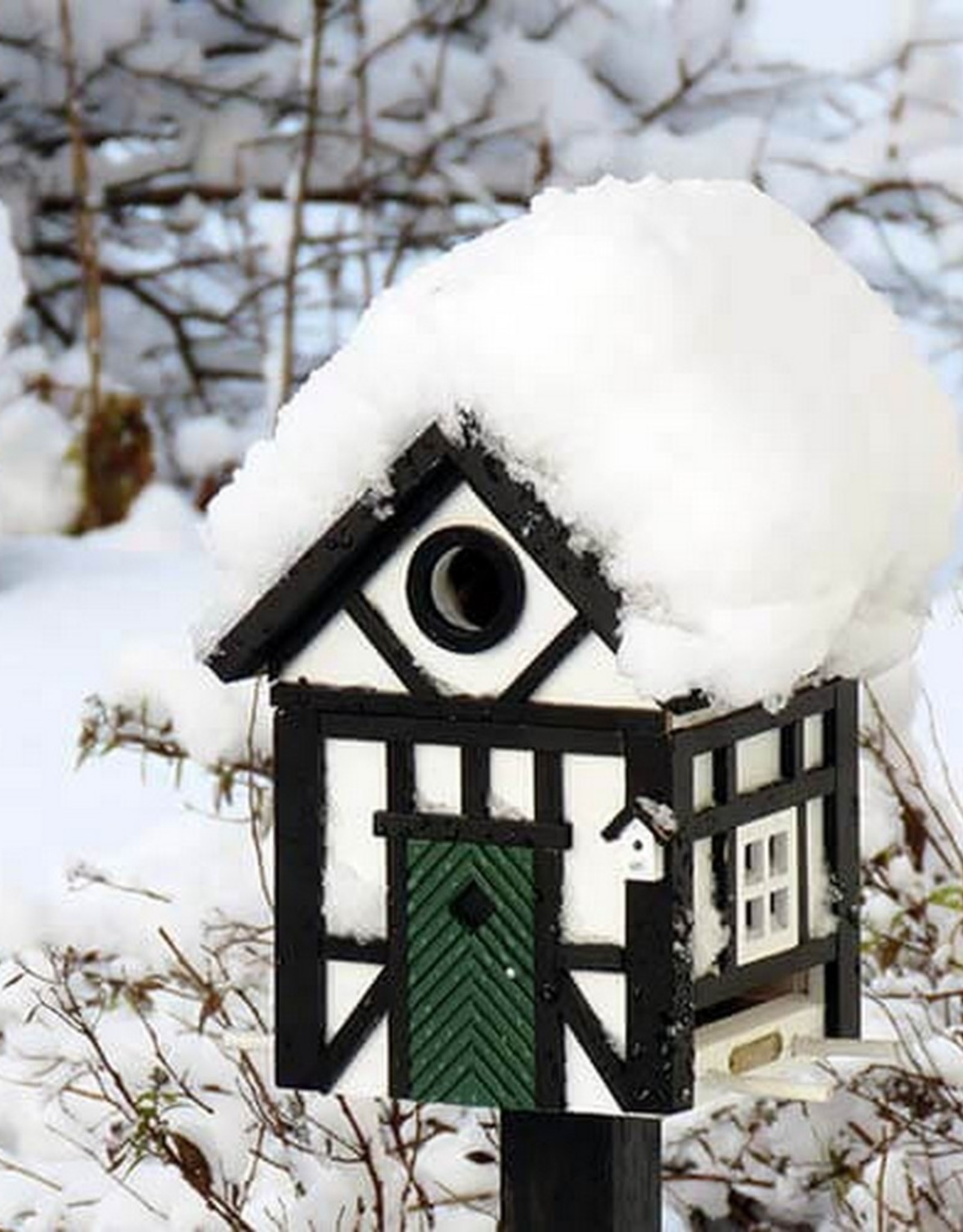 Wildlife Garden Vogel- en  voederhuisje Multiholk Half Timber