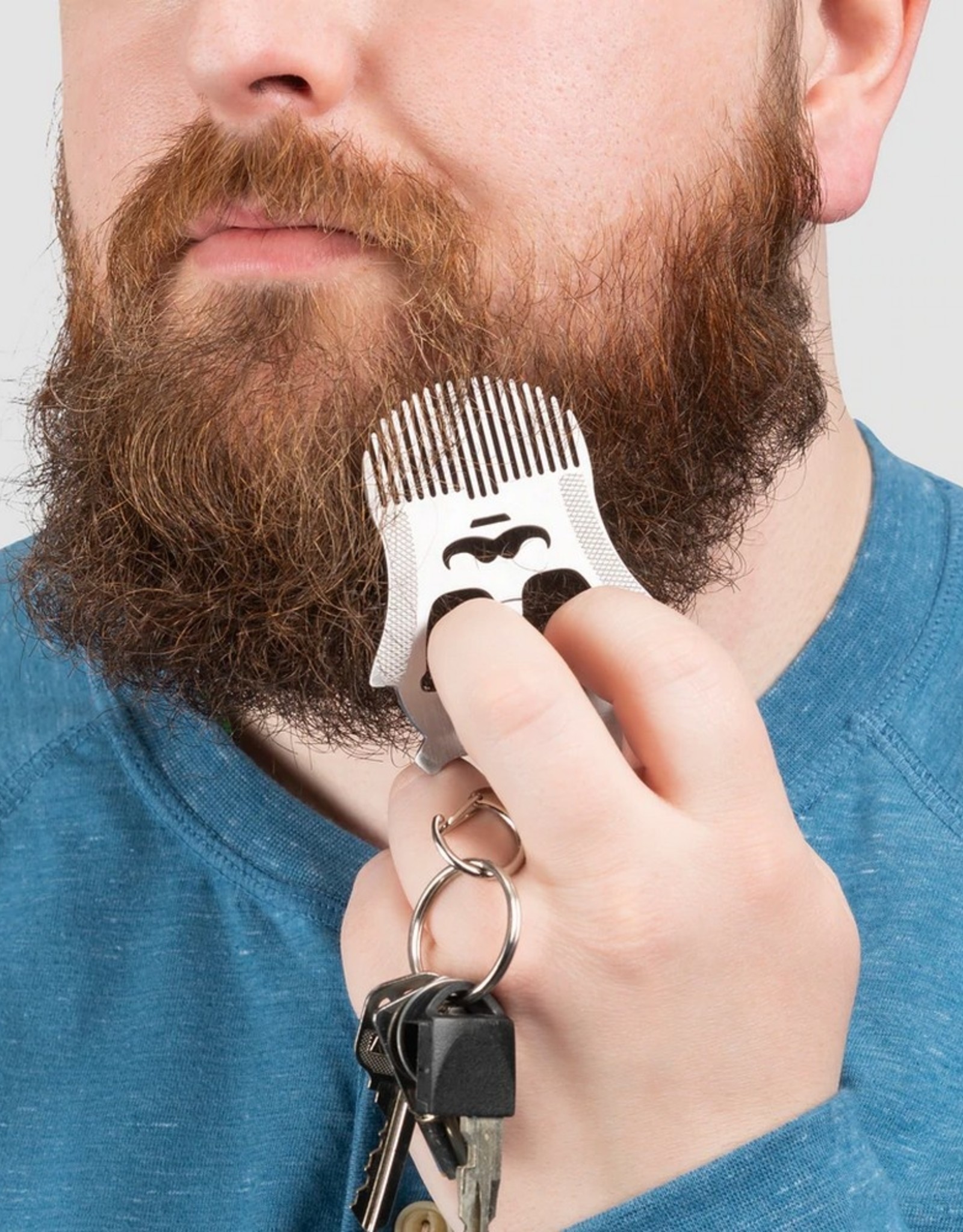 Kikkerland Beard Comb Tool