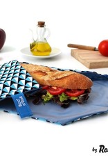 Roll'eat Boc'n'Roll Sandwich Wrap Tiles Blue