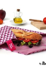 Roll'eat Boc'n'Roll Sandwich Wrap Tiles Pink