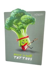 Höngry playful fruit & veg Tattoos Brock 'n roll