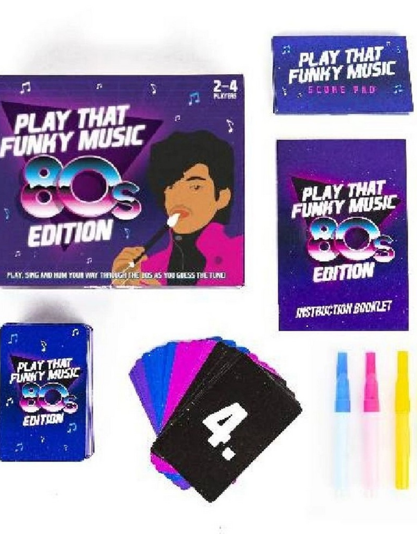 Gift Republic Spel Play that funky music 80s Edition