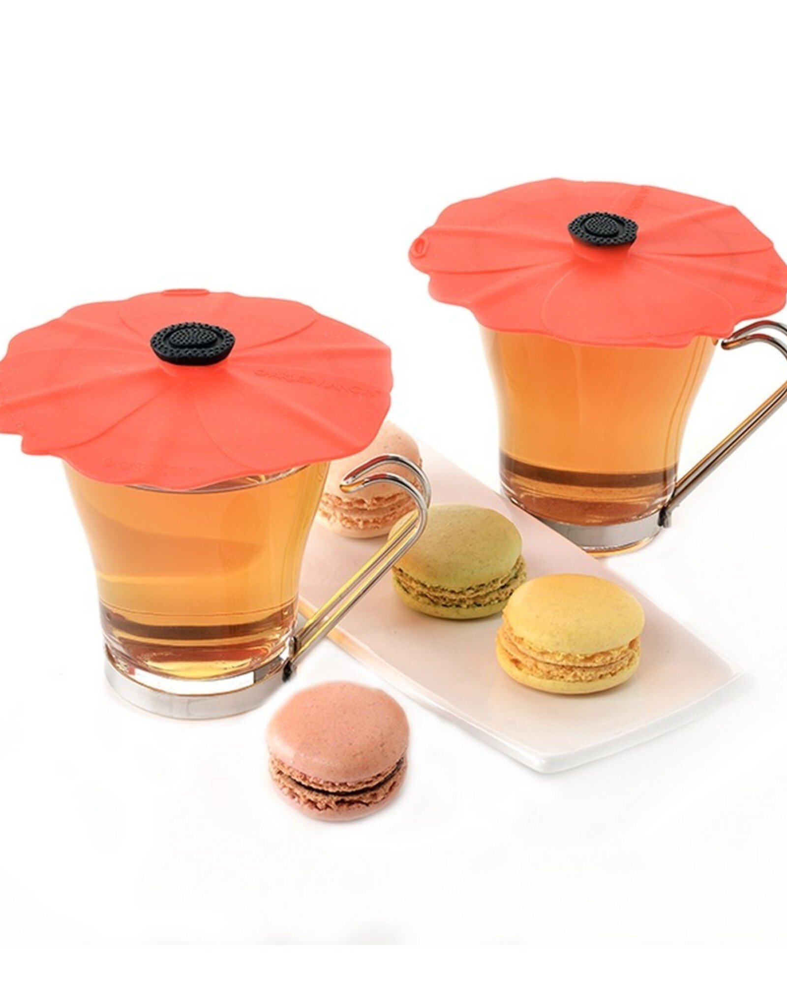 Charles Viancin Group Drinkcover Poppy 10 cm set van 2