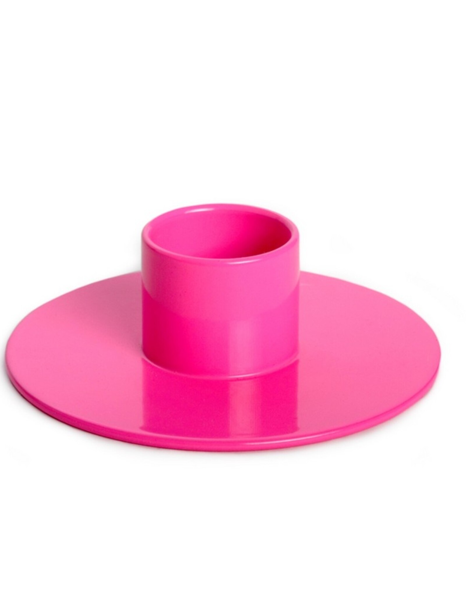 Not the girl Kaarsenstandaard POP Roze Neon