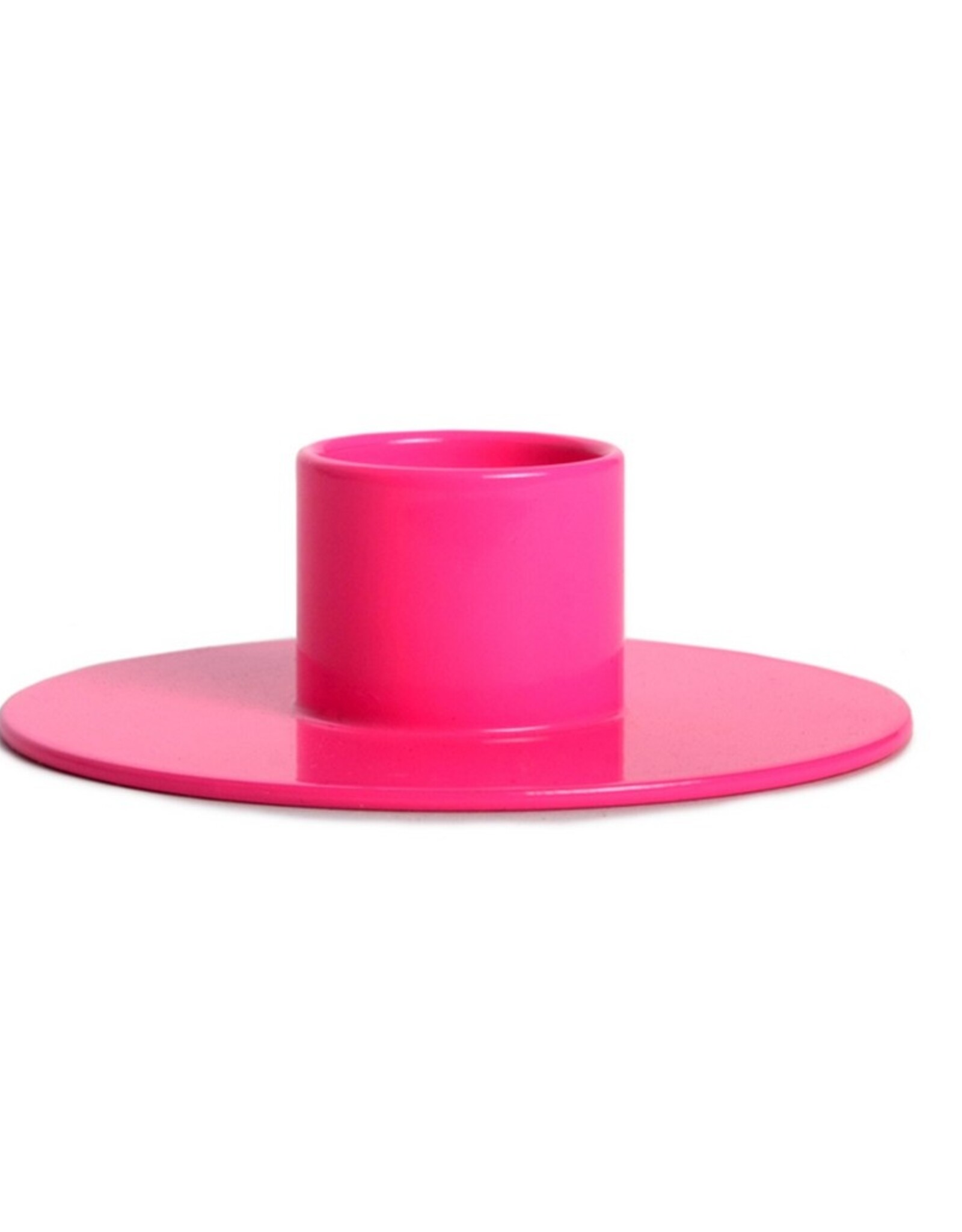 Not the girl Kaarsenstandaard POP Roze Neon