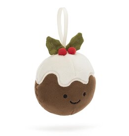 Jellycat Kerstboomhanger Festive Folly Christmas Pudding