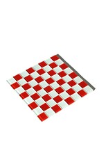 Studio Matrix Trivet Chess Wit Rood