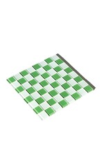 Studio Matrix Trivet Chess Wit Groen