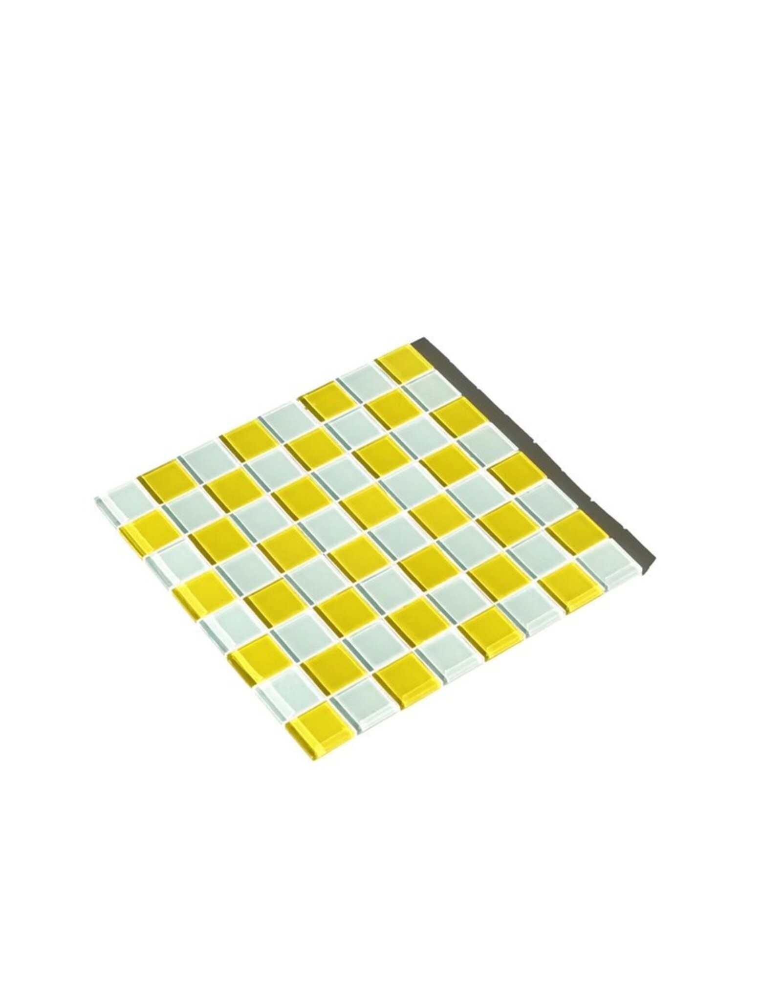 Studio Matrix Trivet Chess Wit Geel