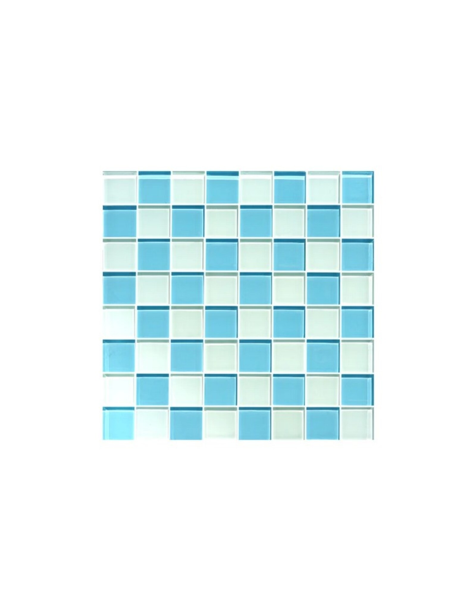 Studio Matrix Trivet Chess Wit Donkerblauw