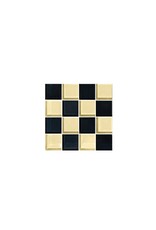 Studio Matrix Coaster Chess Beige Zwart