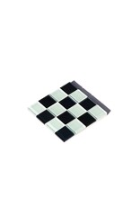 Studio Matrix Coaster Chess Wit Zwart