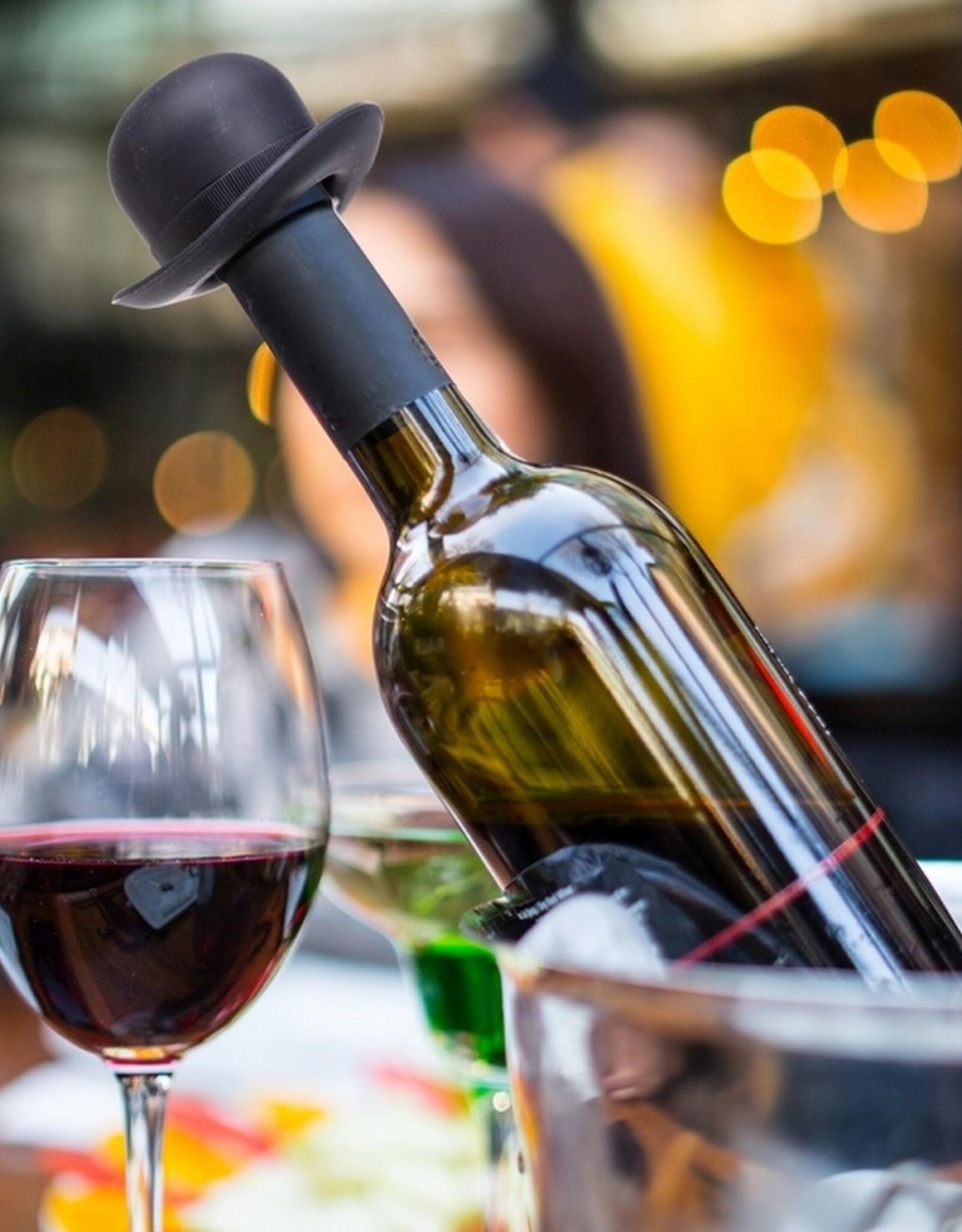 Monkey Business Flessenstoppers Bowler 2 stuks