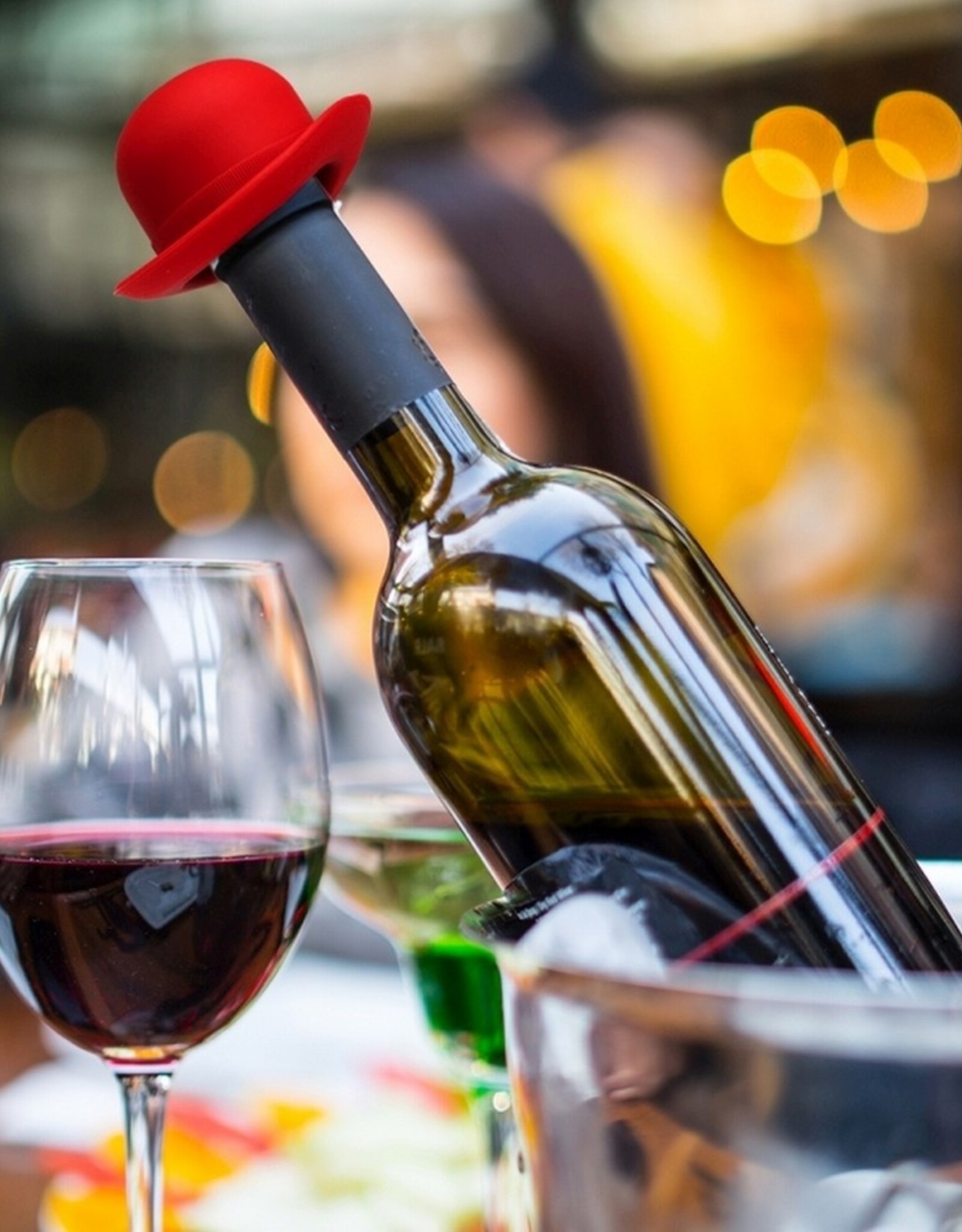 Monkey Business Flessenstoppers Bowler 2 stuks