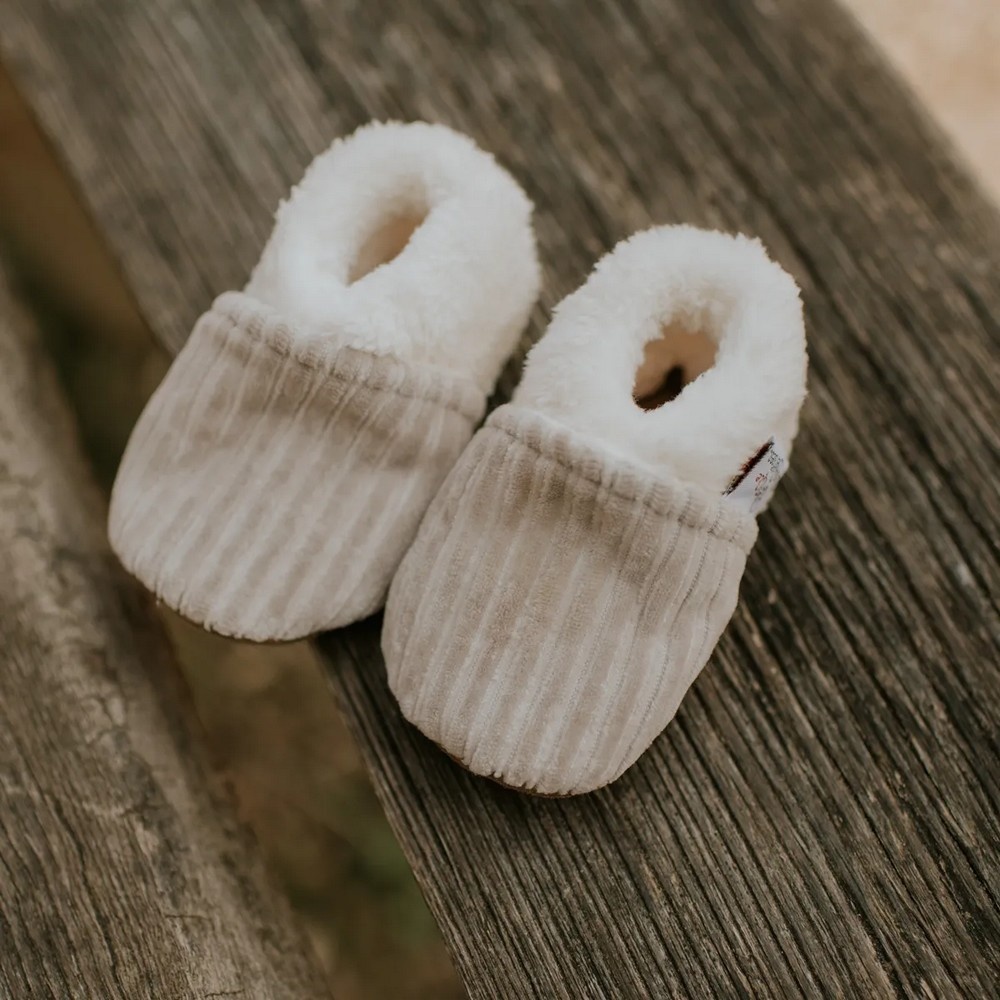 Baby Slofjes Grijs Maat 16 18 Kado om de hoek