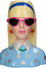 Kersten BV Vaas Fashion Lady Blond Hair