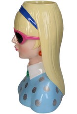 Kersten BV Vaas Fashion Lady Blond Hair