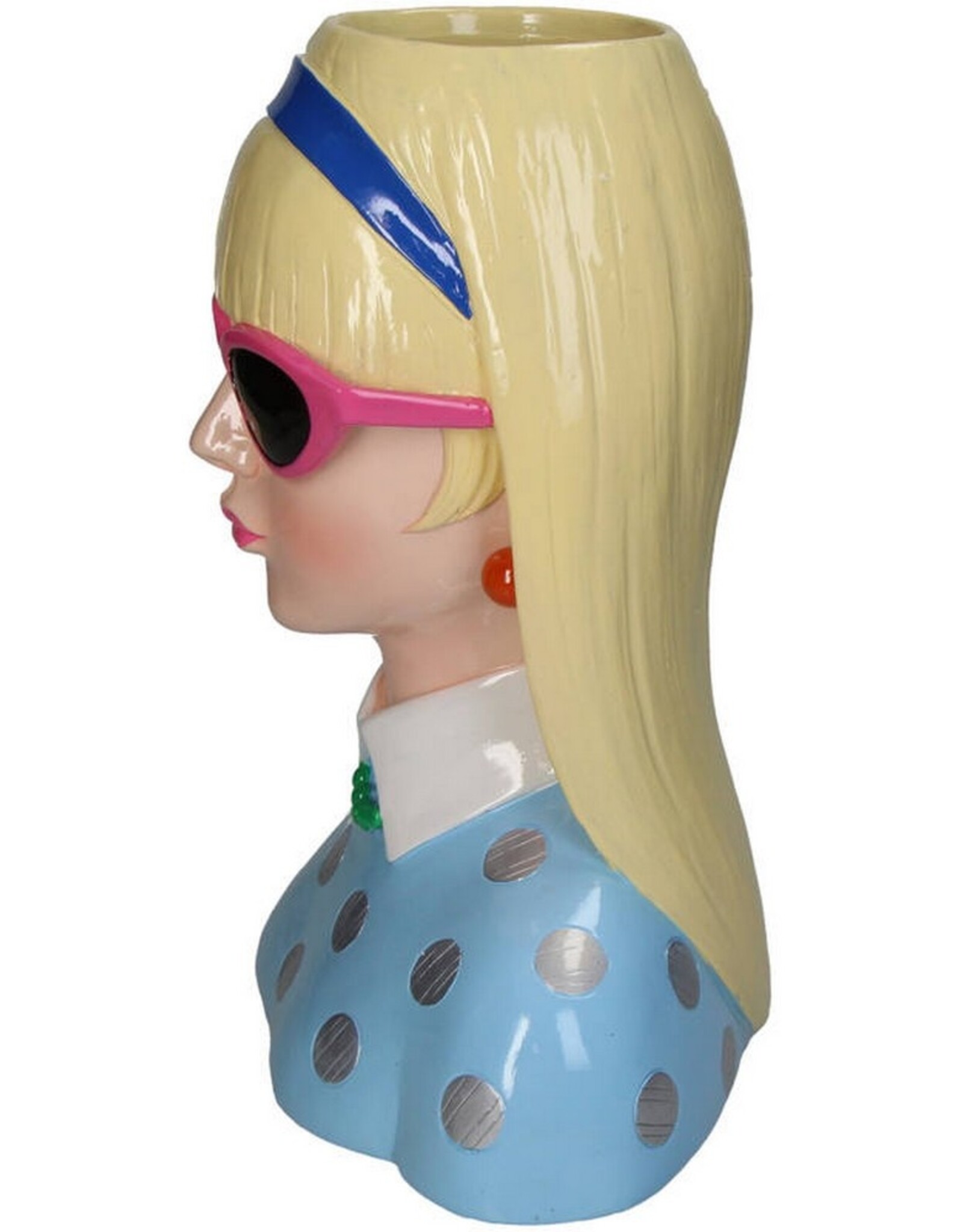 Kersten BV Vaas Fashion Lady Blond Hair