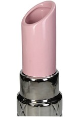 Kersten BV Vaas Lipstick Zilver Roze