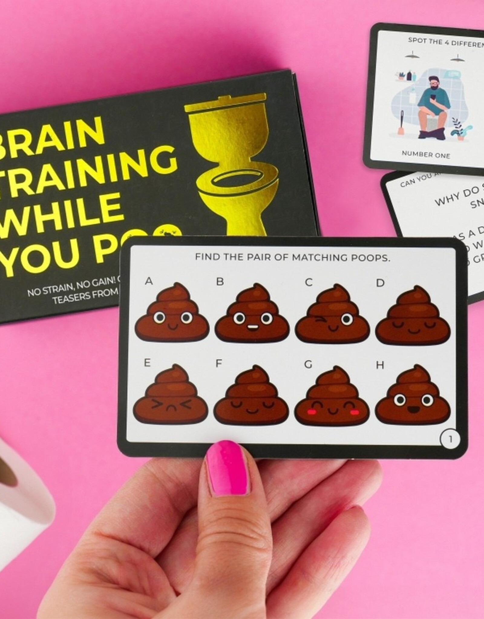 Gift Republic Brain training while you poo