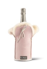 KYWIE Wijnkoeler Champagne Baby Pink Suede