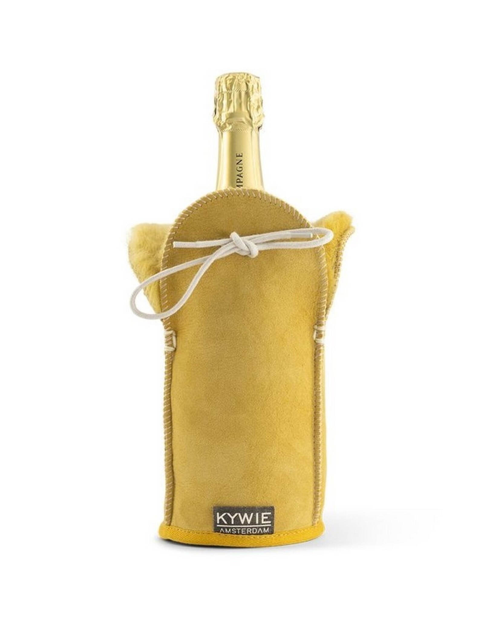 KYWIE Wijnkoeler Champagne Mellow Yellow Suede