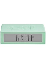 Lexon Alarm Clock Flip + Rubber Mint