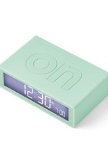 Lexon Alarm Clock Flip + Rubber Mint