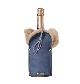 KYWIE Wijnkoeler Champagne Blue Suede