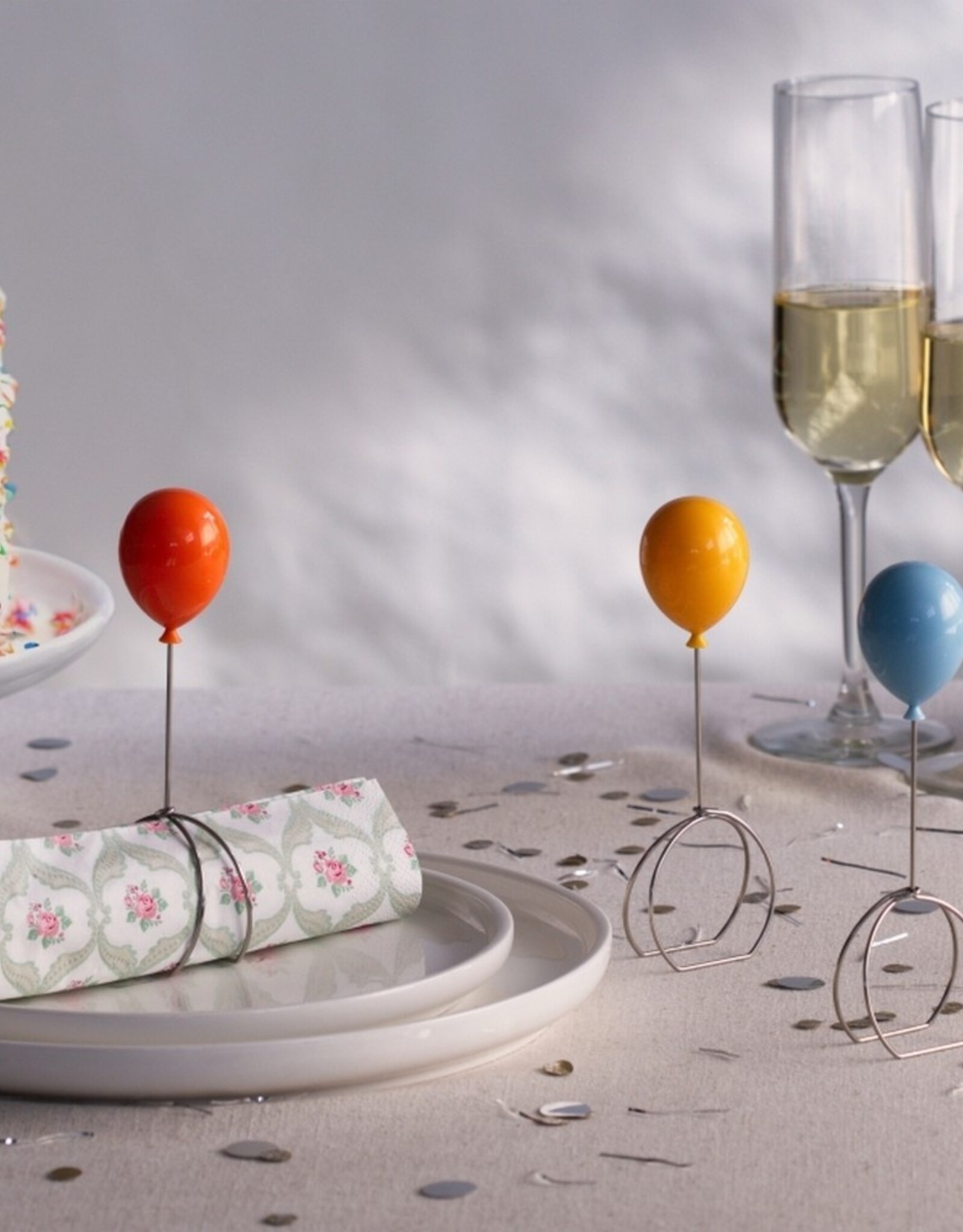 Peleg Design Balloonapkins Servetringen 4 stuks