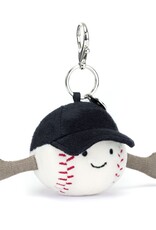 Jellycat Sleutelhanger Amuseables Sports Baseball Bag Charm