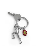 Metalmorphose Sleutelhanger Atleet