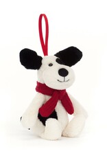 Jellycat Kerstboomhanger Bashful Puppy Decoration