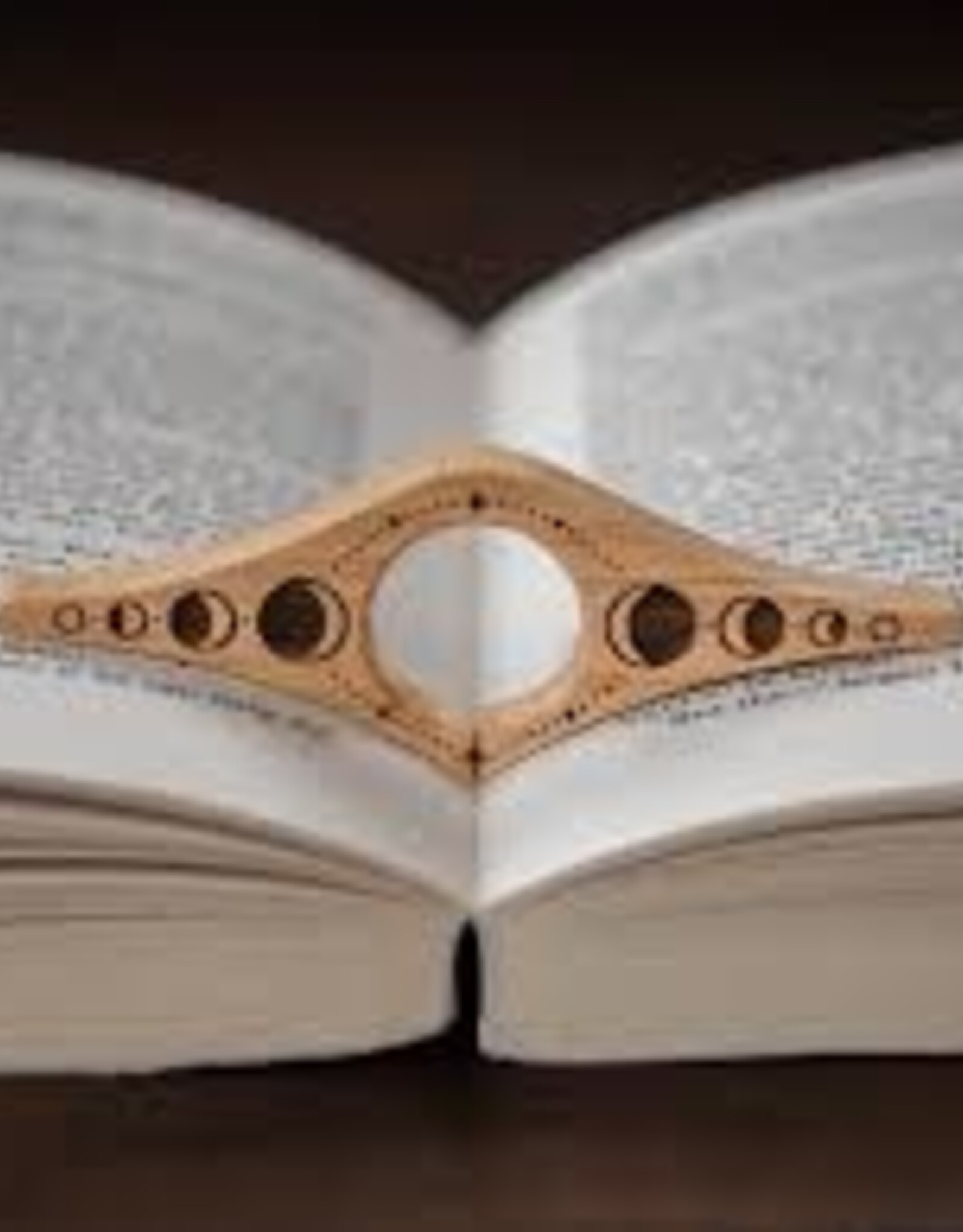 Hickory Paginahouder Bladeren Walnoot