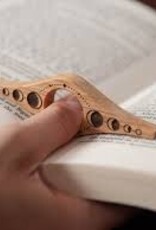 Hickory Paginahouder Bladeren Walnoot