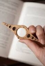 Hickory Paginahouder Bladeren Walnoot