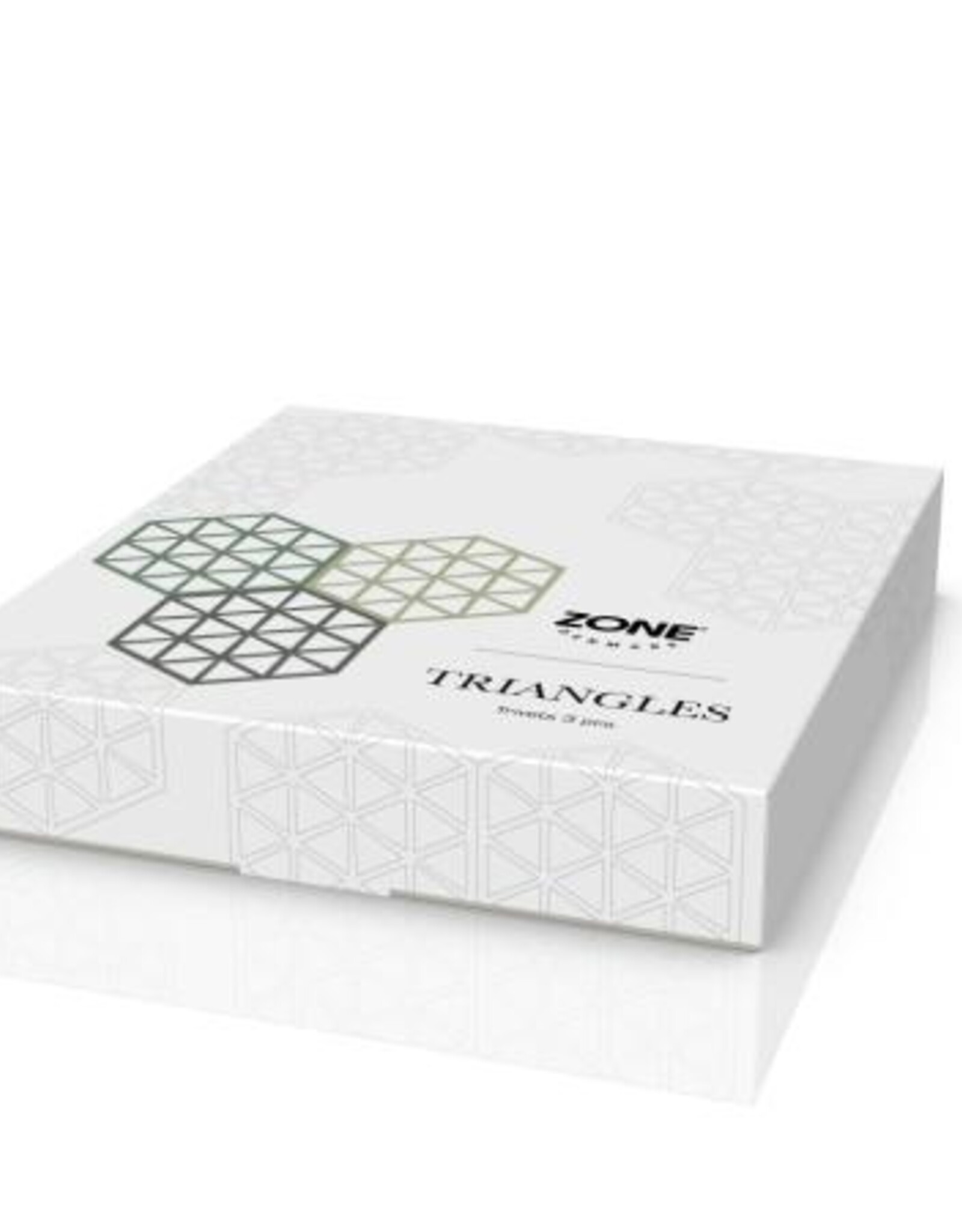 ZONE Denmark Trivet Triangles Rosemary/Matcha/Olive Taup set van 3