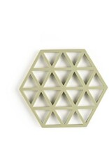 ZONE Denmark Trivet Triangles Rosemary/Matcha/Olive Taup set van 3