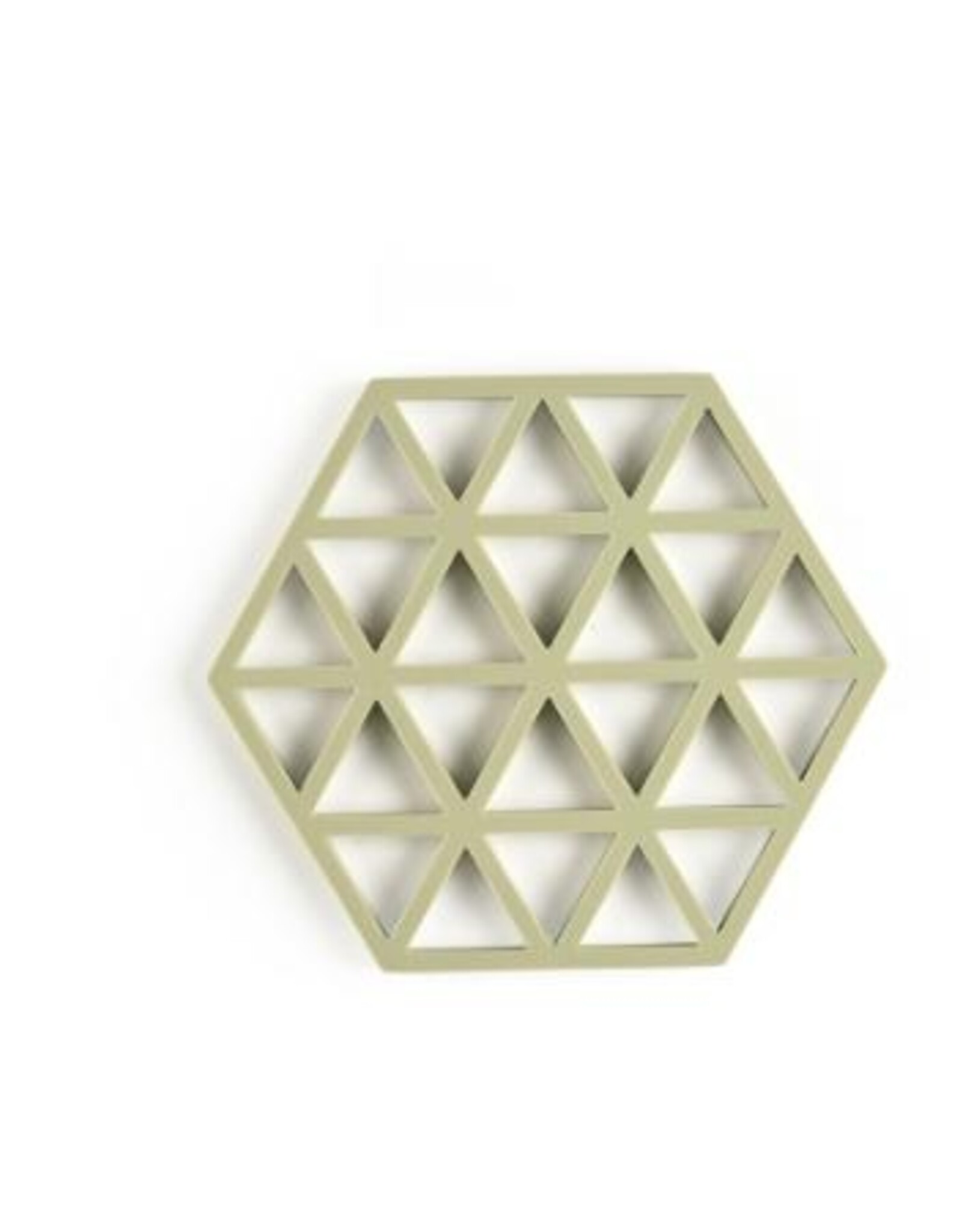 ZONE Denmark Trivet Triangles Rosemary/Matcha/Olive Taup set van 3