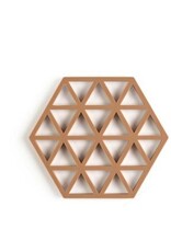 ZONE Denmark Trivet Triangles Terracotta/Lupine/Almond set van 3