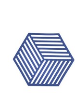 ZONE Denmark Trivet Hexagon Indigo/Fog/Olive Taup set van 3