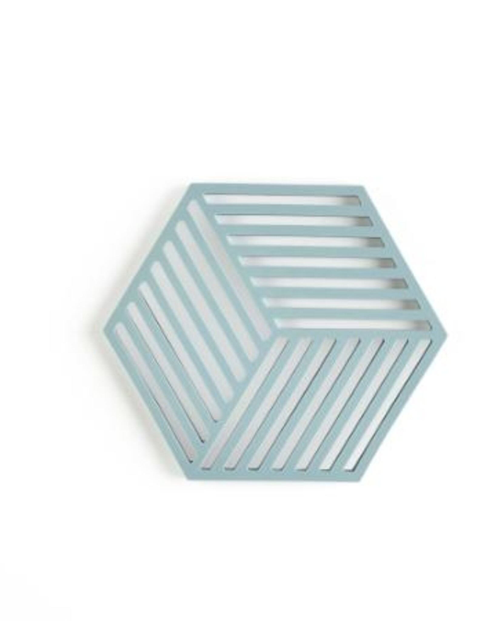 ZONE Denmark Trivet Hexagon Indigo/Fog/Olive Taup set van 3