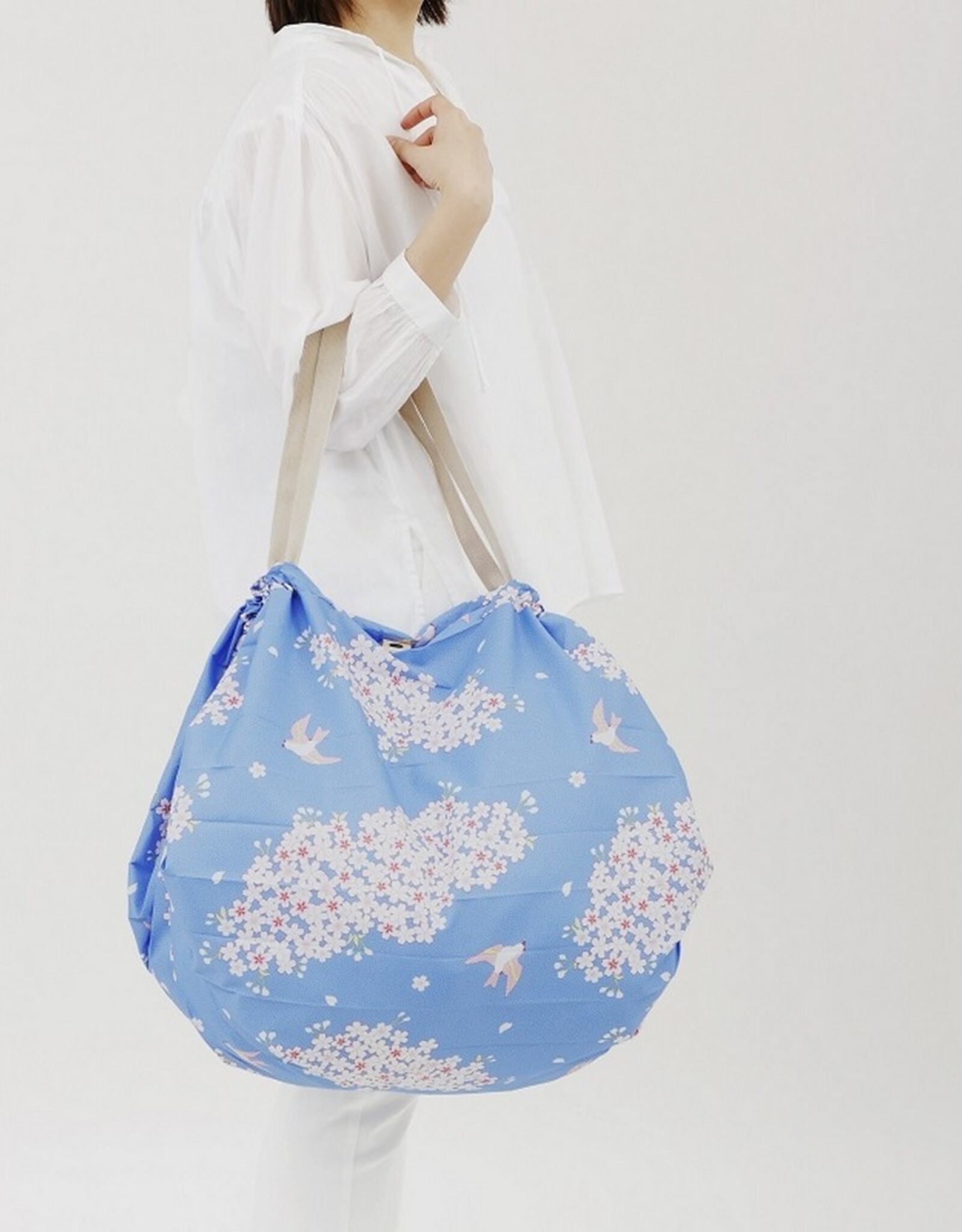 Shupatto Opvouwbare Shopper Shupatto Hana Ni Tori L