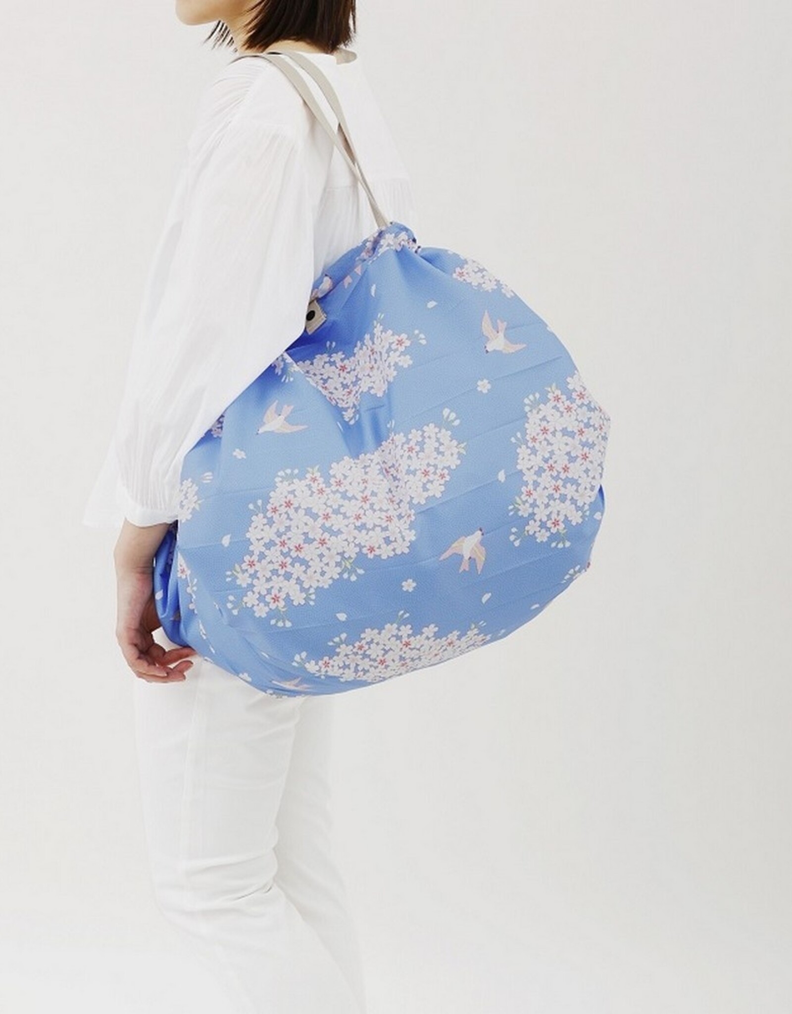 Shupatto Opvouwbare Shopper Shupatto Hana Ni Tori L