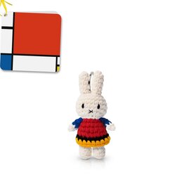 Just Dutch Sleutelhanger Nijntje Mondriaan