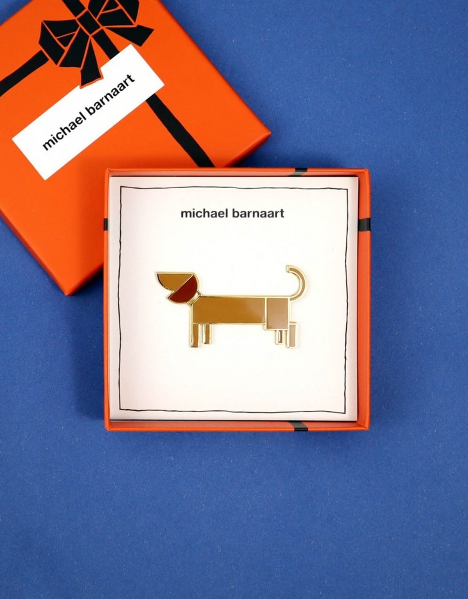 Michael Barnaart Broche Teckel
